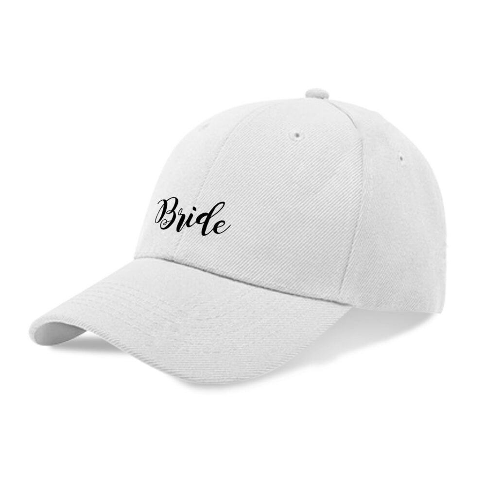 2919 Bride Hat Embroidered Baseball Caps for Wedding Engagement Bride-2
